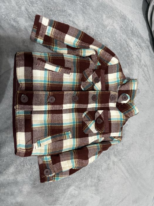 Geaca in carouri Marks&Spencer ,2-3 ani