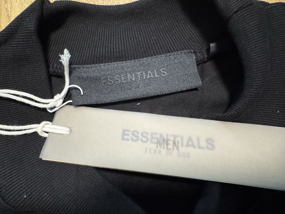 Fear of God "Essentials" Black Summer Set