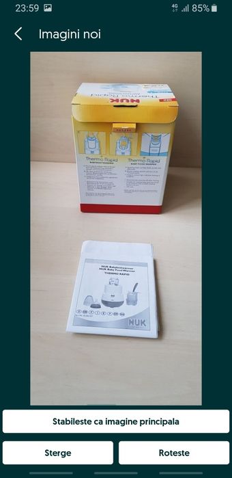 Incalzitor hrana copii