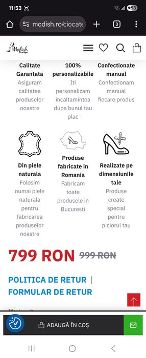 Ciocate piele modish boutique