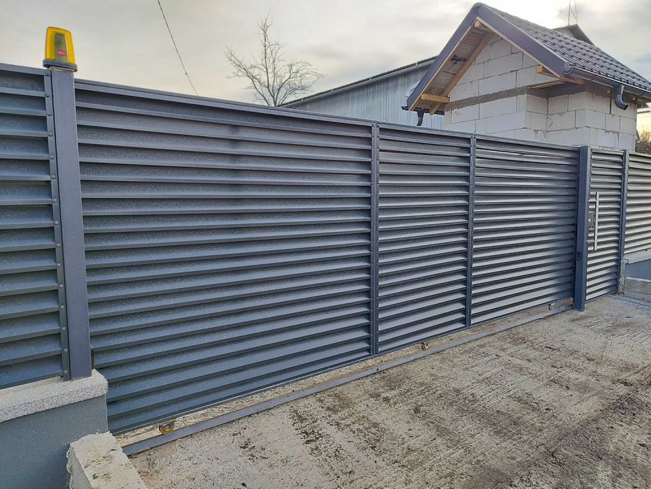 Producator de porti metalice din tabla decupata laser Iasi