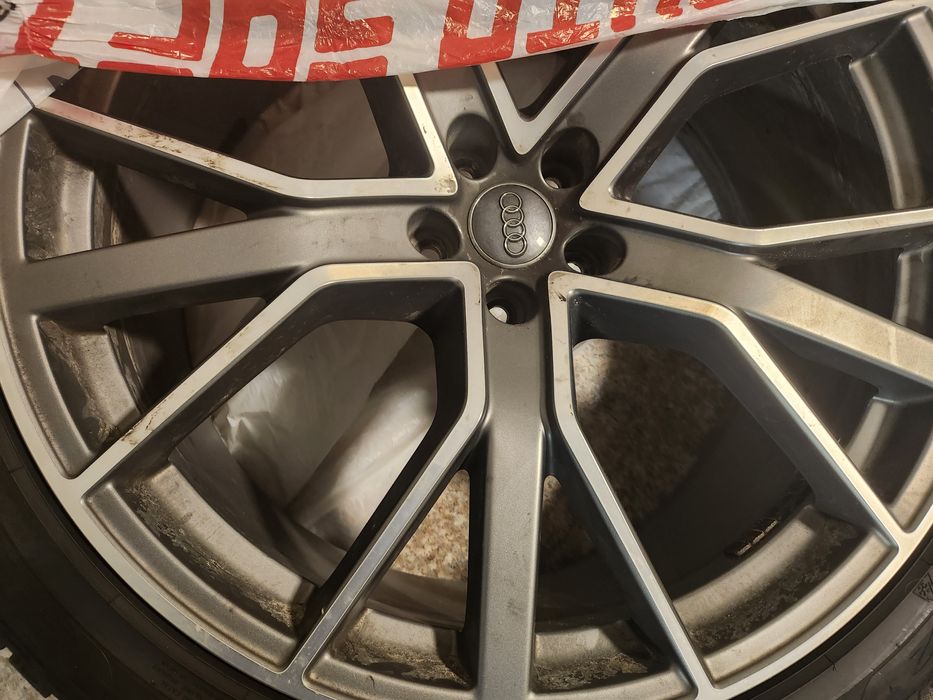 Vand 4 roti (jenti+cauciucuri de iarna) R22