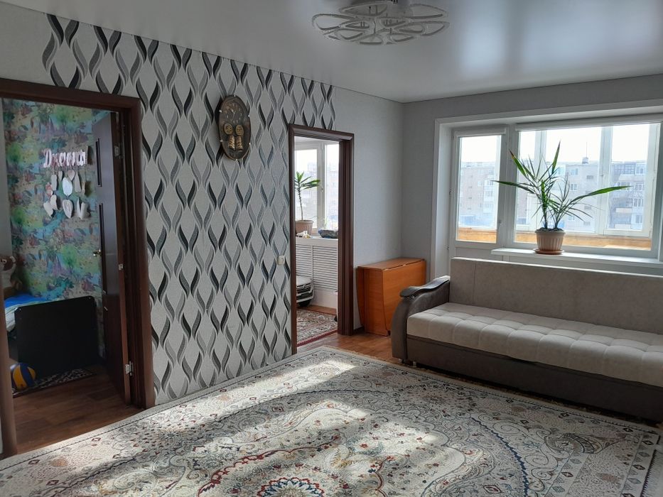 4-комнатная квартира.Теплая!