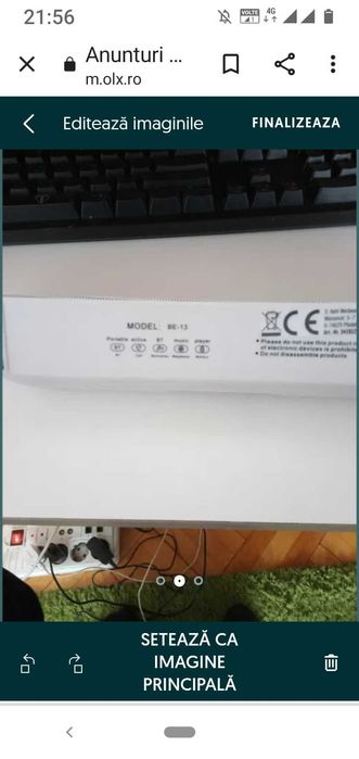 Boxă portabilă cu bluetooth model BE 13 , funcționează foarte bine