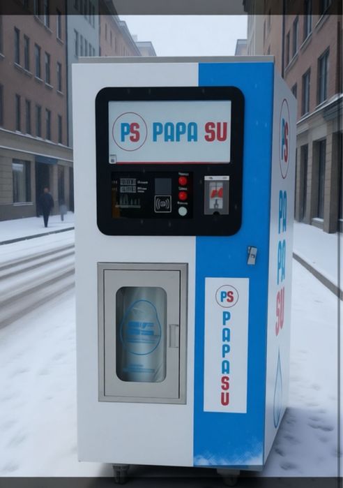 Водомат уличный с доставкой Аппарат воды Разливная вода Готовый бизнес