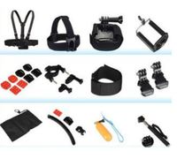 GK12 нов комплект аксесоари за екшън камери 12 части GO PRO SJCAM,EKEN