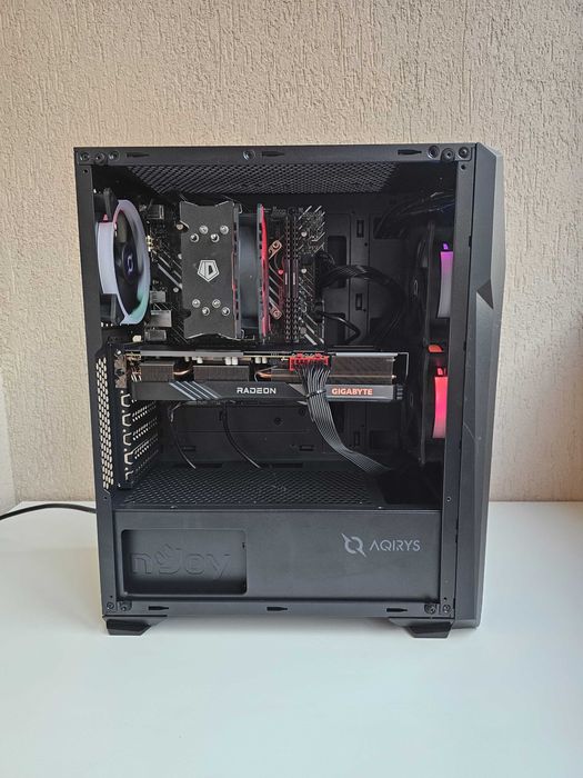 Calculator PC GAMING, INTEL I5 12600KF, 32GB DDR4, RX 7600XT OC 16GB