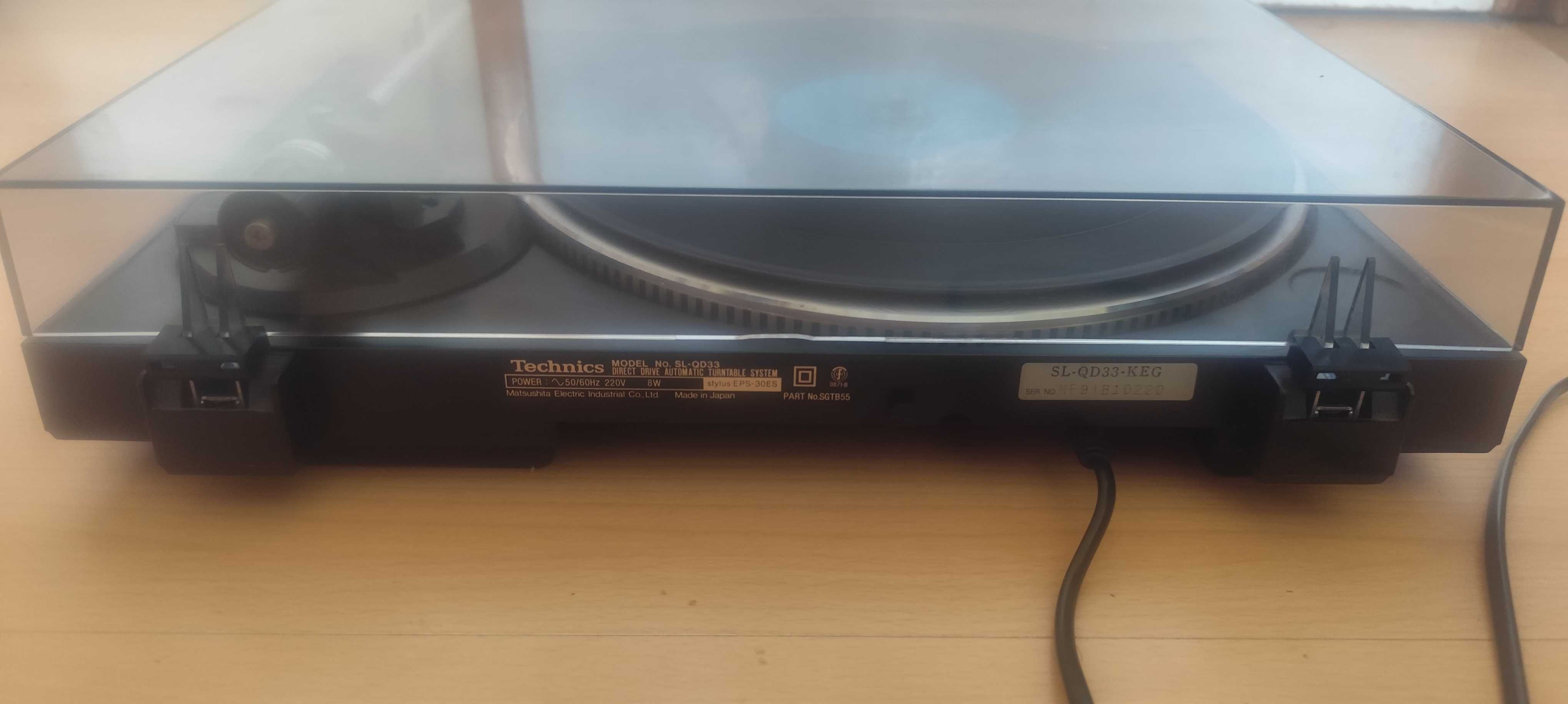 Грамофон Technics "Quartz" SL-QD33 Direct Drive Automatic Japan