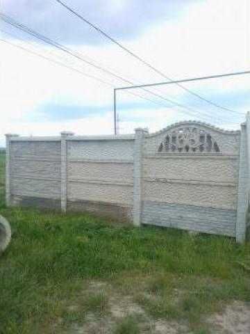 Garduri si porti stil jaluzea, sipca metalica, tabla cutata