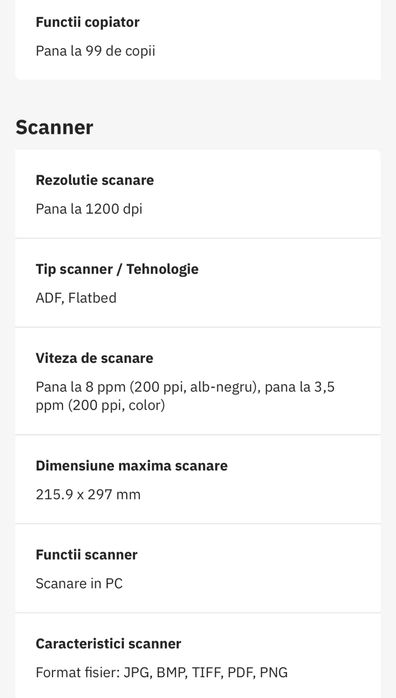 Imprimantă HP OfficeJet 8012e, ca nouă, in ambalaj original