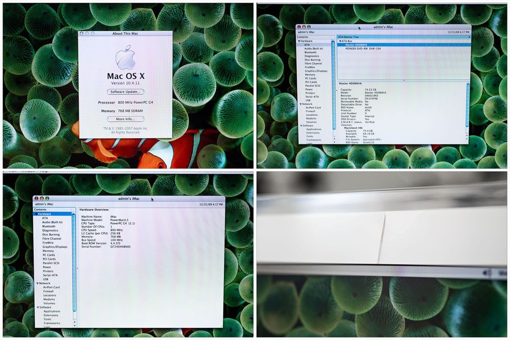Apple iMac G4 17” The Lamp