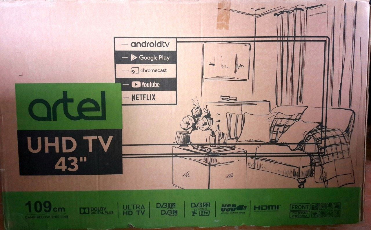 Artel televizor 4k android  new