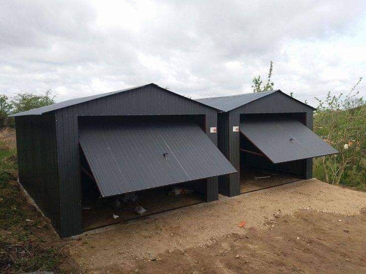 Vand garaje auto pe structura metalica