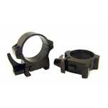 Set inele RUSAN montaj luneta cu detasare rapida,30 mm, otel