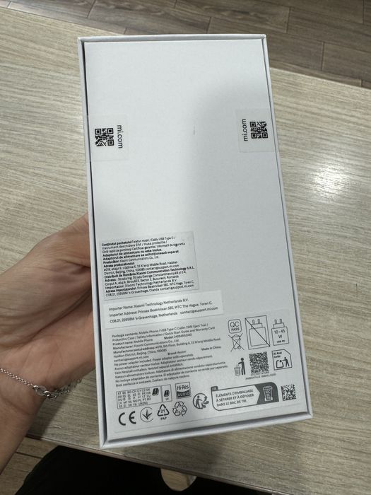 Xiaomi Redmi Note 14, 8GB RAM, 256GB, 5G, Black, NOU/Sigilat!