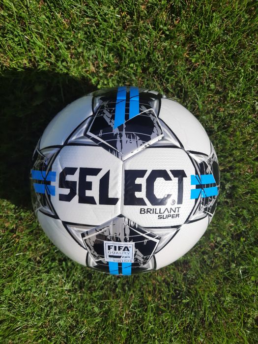 Minge fotbal Select – Brillant Super, nouă (alb-negru-albastru)