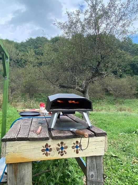 Cuptor pentru exterior pe gaz pentru pizza Kone Tech