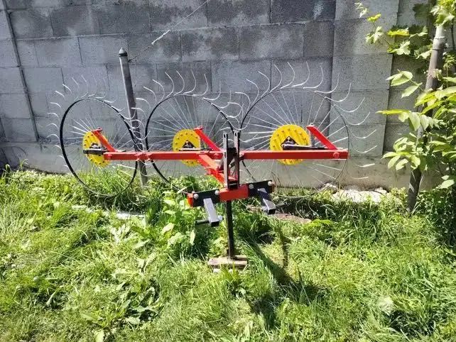 Greblă tip sori NOUĂ pentru tractoraș și tractor