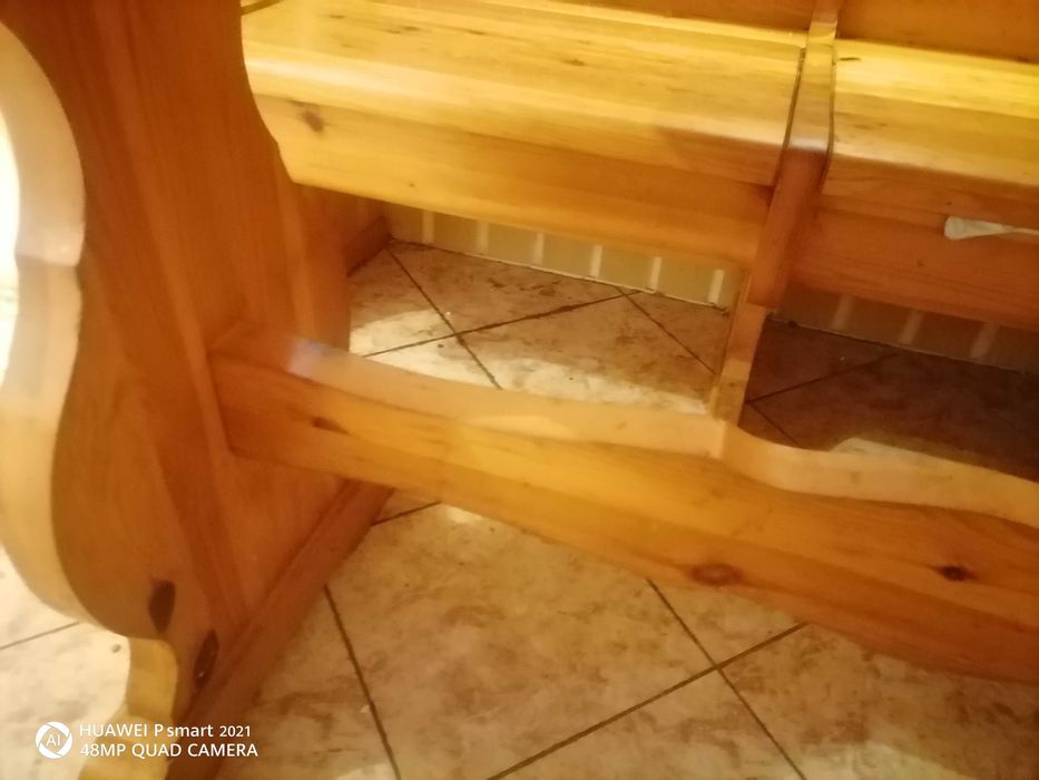 Colțar bucătărie lemn masiv