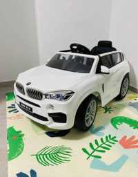 Masinuta electrica SUV Premier BMW X5M, 12V, roti cauciuc EVA