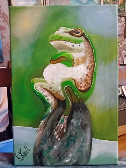 Серия карикатур , масло, акварель