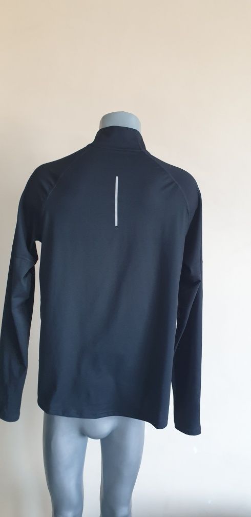 Nike Running Dri - Fit Stretch 3/4 Zip / M НОВО! ОРИГИНАЛ Мъжка  Блуза