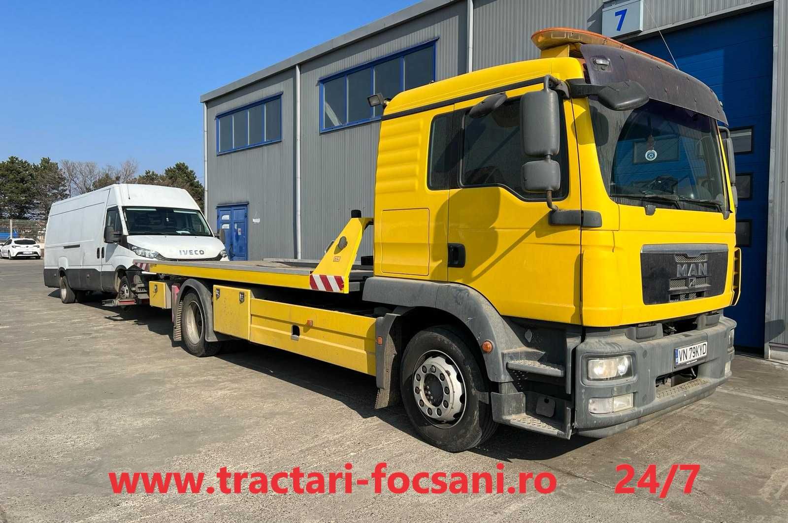 Platforma Tractari Auto Focsani 24/7