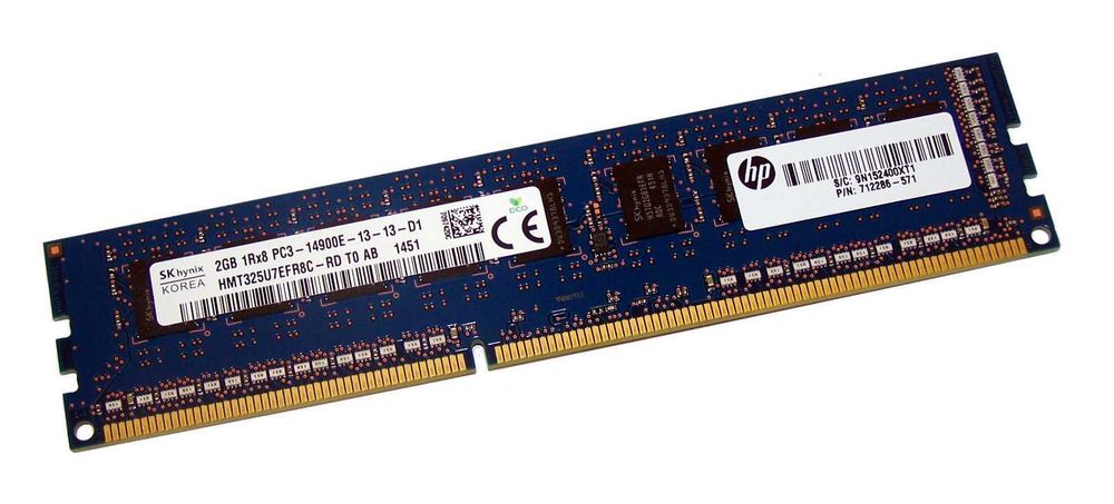 memorie DDR3 kit 16GB ECC 2x8GB HP gen G8 MAC PC3-10600E 14900E