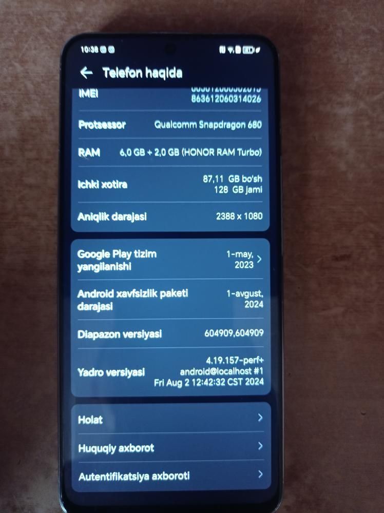 Honor X8        .