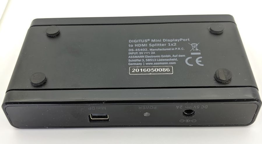 miniDP to HDMI splitter (Microsoft Surface Pro, MacBook, iMac etc)