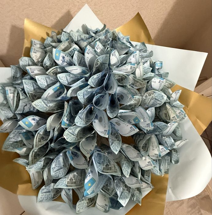 Букет из денег на подарок