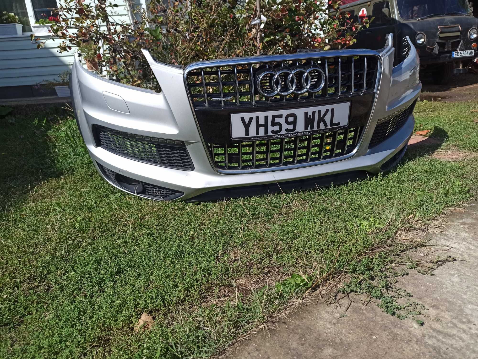 Audi q7 4l facelift броня