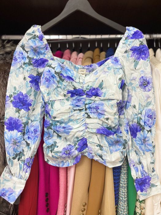 Top ASOS cu mâneci bufante