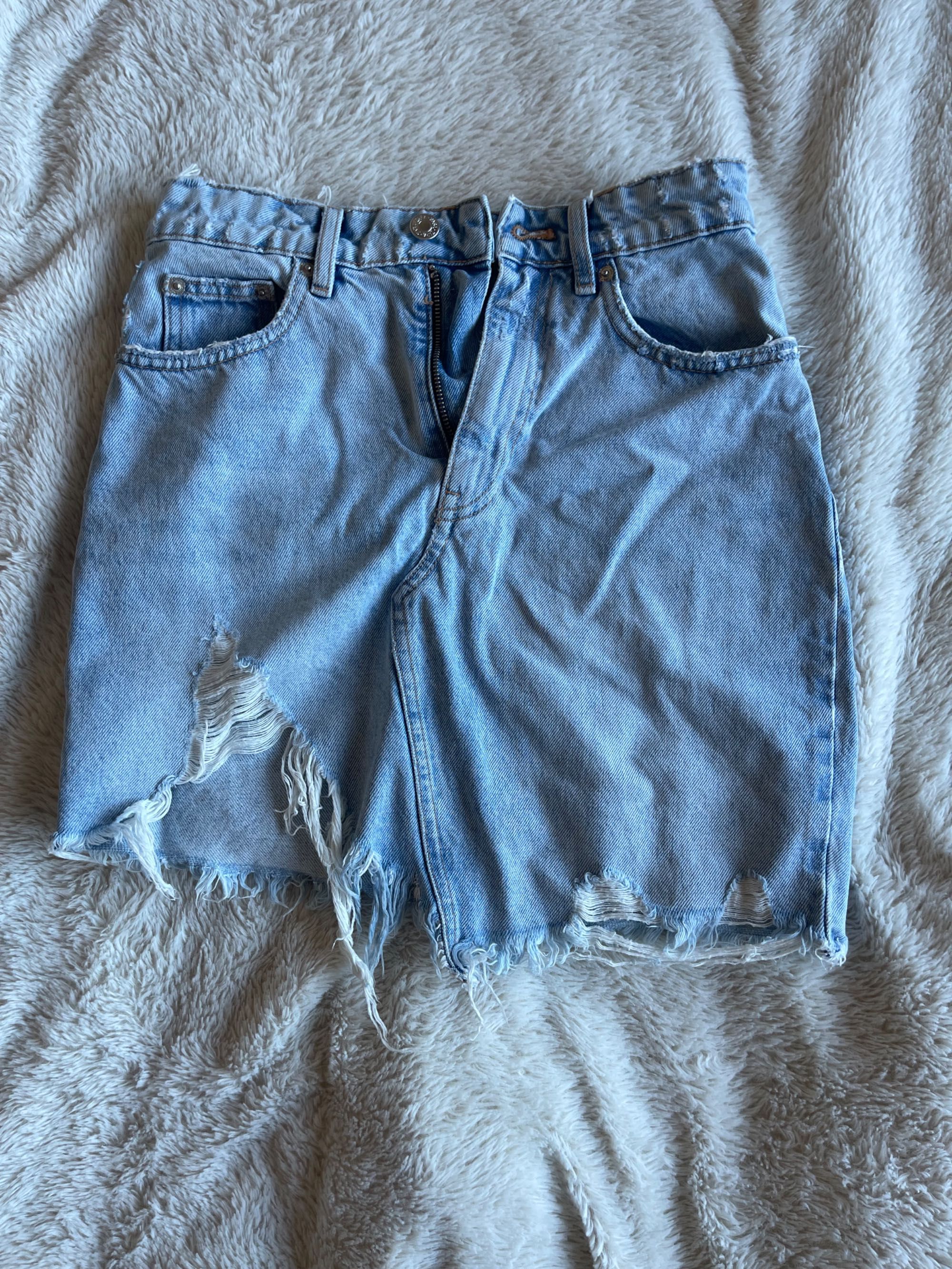 Дънкова пола Zara