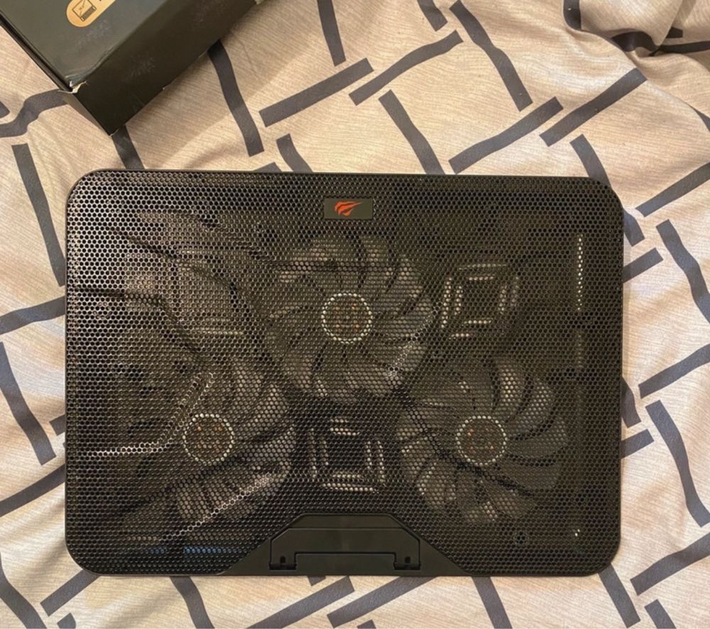 Cooler laptop ajustabil 9 - 18.3" Havit, negru