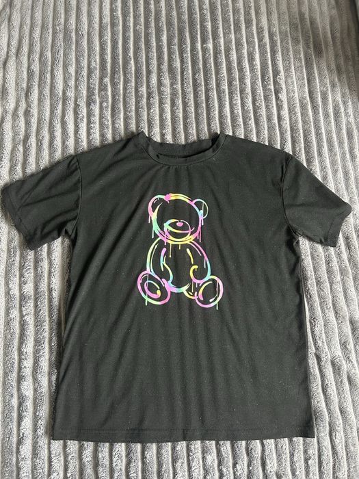 Дамска черна тениска