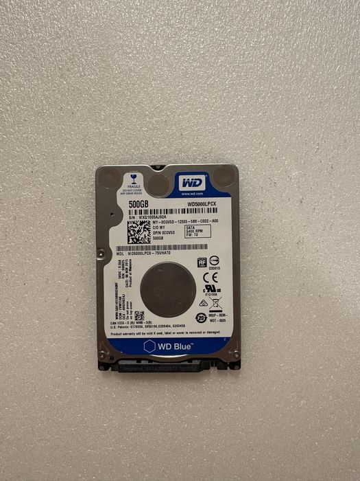 Хард диск WD Blue WD5000LPCX 500 GB 5400 RPM 2.5-inch