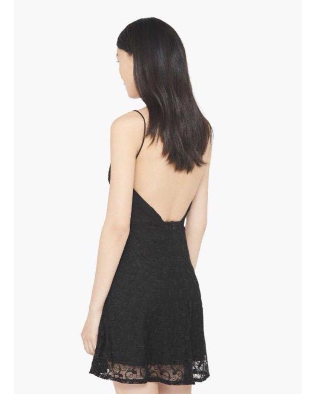 Fabienne Chapot Mango Guess миди рокля, мини, дантела, отворен гръб