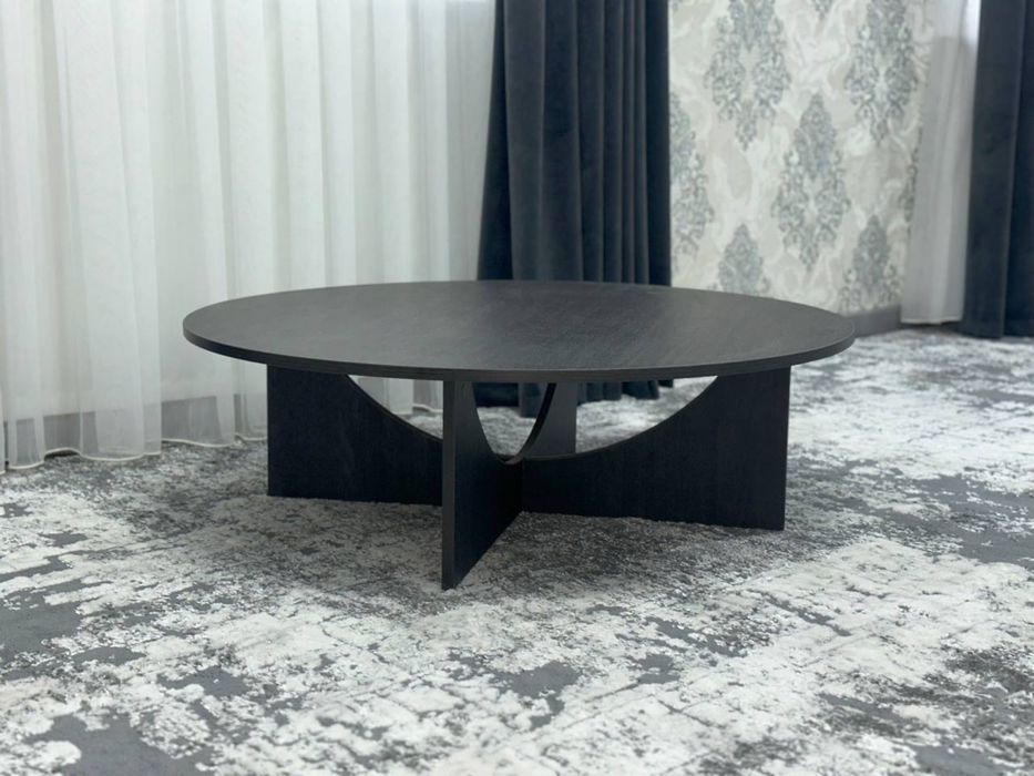 Журнальный столик круглый для дома, для офиса