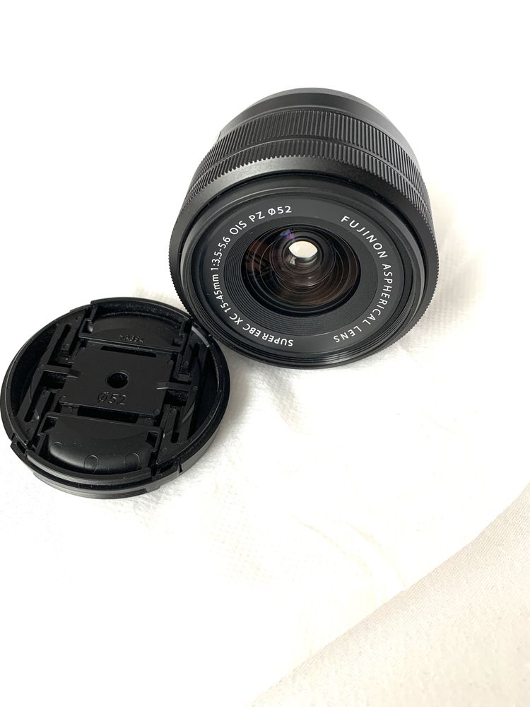 Pana maine. Obiectiv Fujifilm XC X 15-45 mm F/3.5 OIS PZ. Fujinon