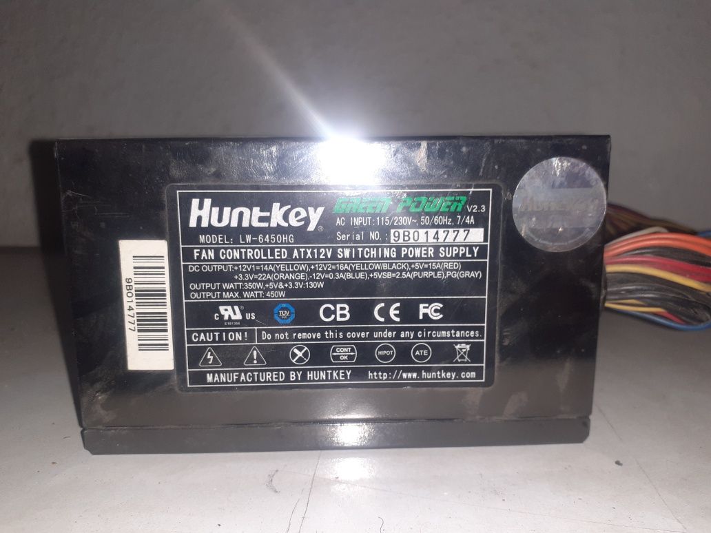Блок питания Huntkey 450w