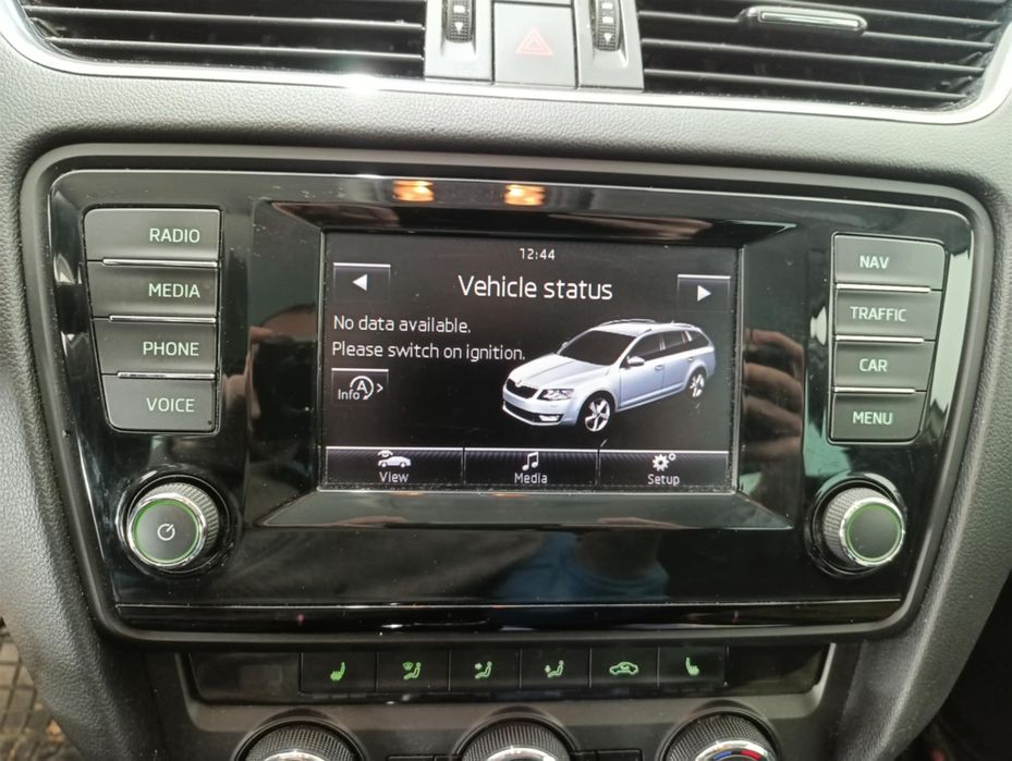 Навигация и cd changer skoda octavia
