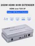 HDMI + USB удлинитель на 200М FullHD (1080p), HDMI + USB Extender 200M