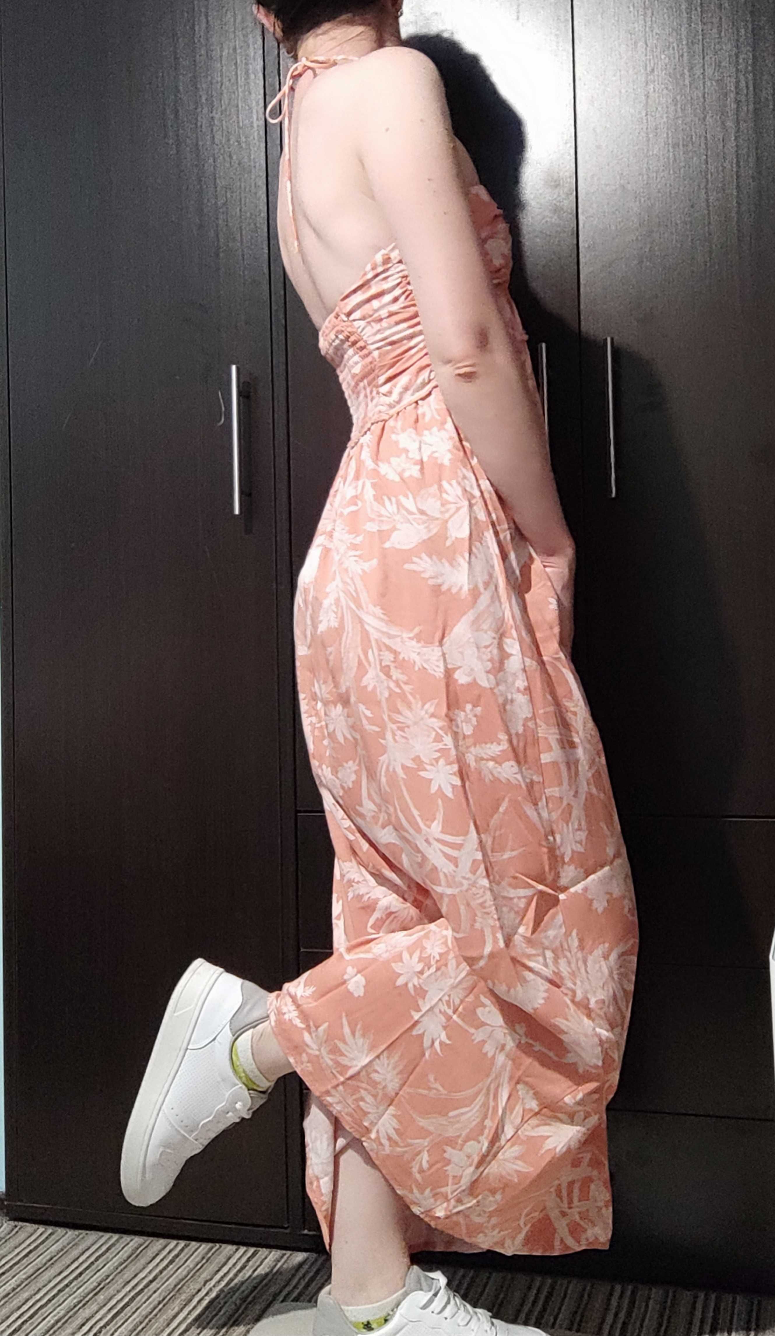 Червена рокля / Дълги рокли Reserved / H&M, нови, размер S и XS, М