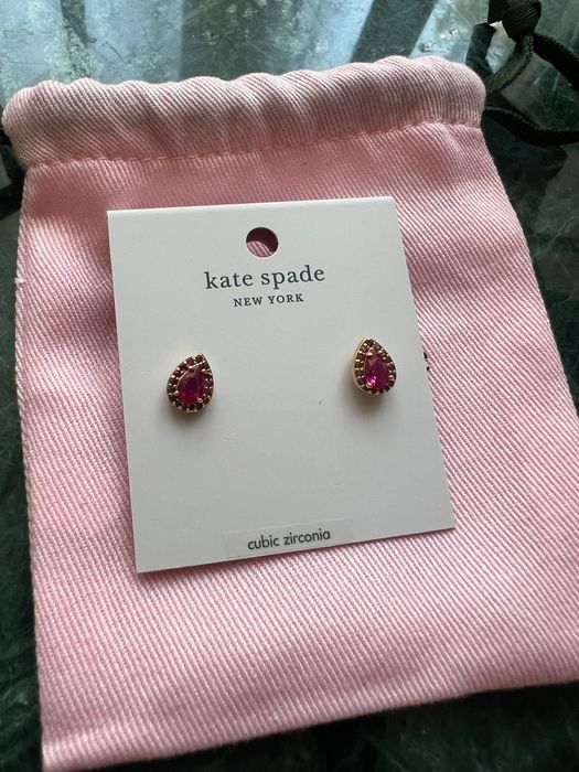 Cercei magenta Kate Spade