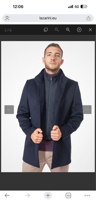 Lazarini  Мъжко палто NORWAY