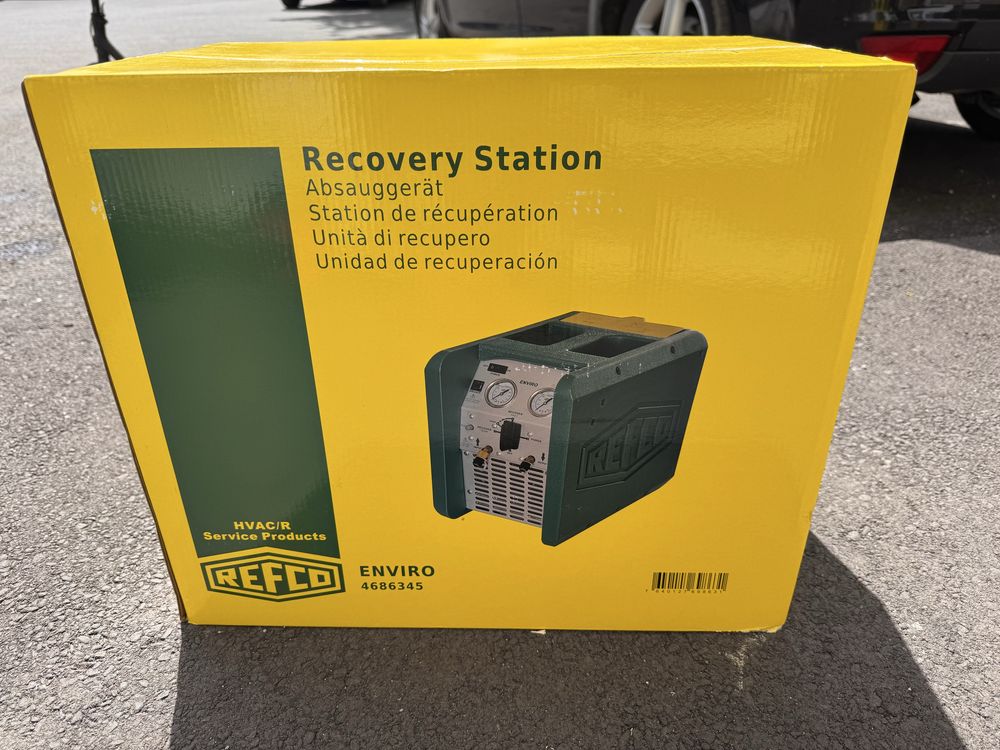 Statie recuperat recuperator refco freon aer conditionat frigidere nou