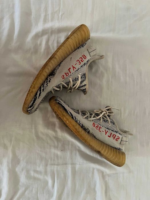 Vand pantofi Adidas Yeezy 350 v2 Zebra sneakers adidasi