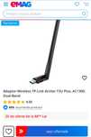 Adaptor Wireless TP-Link Archer T3U Plus, AC1300, Dual-Band