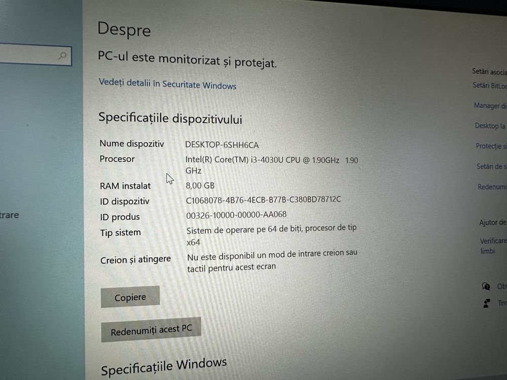 Dell Latitude 7440 i3 8gb 250ssd Fullhd